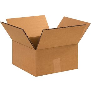 BOX USA 15 Pack of Heavy-Duty Double Wall Corrugated Cardboard Boxes, 14" L x 14" W x 8" H, Kraft, Shipping, Packing and Moving