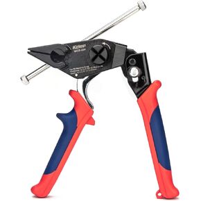IWISS WCB-324 Steel Banding Tool with Tension & Cutting Functions, for Fastening Wing Seals, L-Clips, Ear-Lokt Buckles onto Stainless Steel Straps up to 1 inch(24mm) Wide