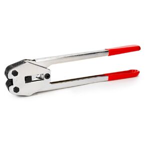 IDL Packaging C-3004 Heavy Duty Sealer & Crimper for 1/2" Polypropylene (PP) Strapping - Heat-Treated Durable Tool with Ergonomic Design - Long Handles Mean Less Effort in Closing The Seal