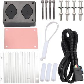 Fuel Pump Drive Module with Relocation Kit Replacement for 1994-2000 GMC C1500 C2500 C3500 K1500 K2500 K3500 6.5L Diesel Engine Replace # 12562836 19209057 904104 PMD FSD