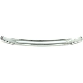 Auto Ventshade [AVS] Hood Bug/Rock Shield | Fits 2016 - 2024 Nissan Titan XD, Medium Profile - Chrome | 680403