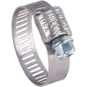 Stainless Steel Band Hose Clamps Ideal Tridon #4 Mini 10 Pcs 1 Box (5/16" TO 5/8") Made in USA
