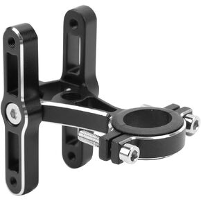 Bottle Cage Holder Adapter Aluminium Alloy Rotatable Bike Double Bottle Mount Adapter for Handlebar Seat Post Bottle
