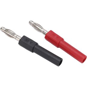 5Set J.20012 Banana Plug Connector 4mm Male to 2mm Female Multimeter Banana Plug Connector Adapter for Multimeter Test Leads Probes