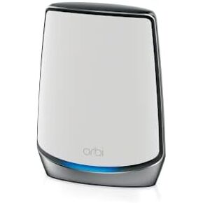 Orbi RBR850 Whole Home AX6000 Tri-Band Mesh WiFi 6 System (Router Only), White (Renewed)
