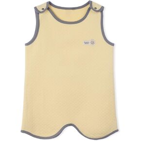 100% Organic Cotton Pastel Baby Sleeping Quilted Jacquard Vest Soft Wearable Blanket