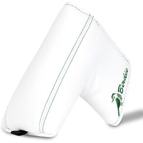 Putter Cover, Golf Putter Headcover Birdie Mallet Putter Cover Blade Putter Cover Magnetic White