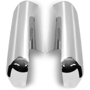 Door Mirror Cover fit Truck Peterbilt 579, Assembly Driver + Passenger Side Chrome Hood Mirror fit Truck Peterbilt 567 579 587 Right Side.