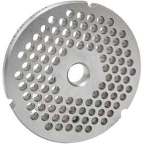 Grinder Plate for #22 Grinders, Hobart and Biro, with 3/16" Holes Great for First Grind Chili