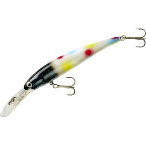 BANDIT LURES Multi-Species Minnow Jerkbait Fishing Lure, Fishing Accessories, 3.5", 1/3 oz, Fruit Dots, (BDTB-SHAD66)