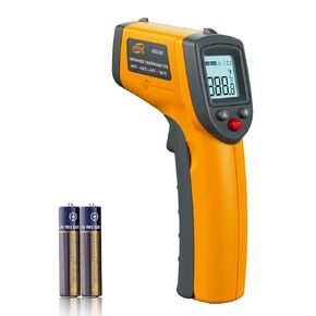 Infrared Thermometer, Digital Laser Thermometer, Non-Contact Surface Temperature Gun for Measuring Cooking Food Pizza Oven Grill