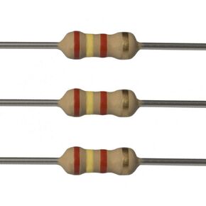 50EP5142K40 2.4k Ohm Resistors, 1/4 W, 5% (Pack of 50)