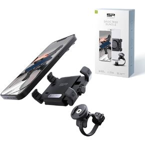 SP CONNECT Universal Bicycle Mobile Phone Holder - Smartphone Bracket Mount for Mountain & Road Bikes - Patented Twist Lock, Strong Clamp-Grip - for 58-85mm Wide Devices - Cycling, Riding Accessories