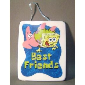 Sponge Bob Best Friends Ceramic Tile Wall Plaque