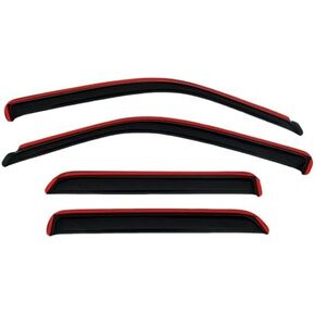 Auto Ventshade [AVS] In-Channel Ventvisor / Rain Guards | Fits 2010 - 2017 GMC Terrain- Smoke, 4 pcs. | 194167