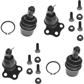 Front Upper Lower Ball Joint Set Kit for Dodge Dakota Durango Pickup Truck 4WD