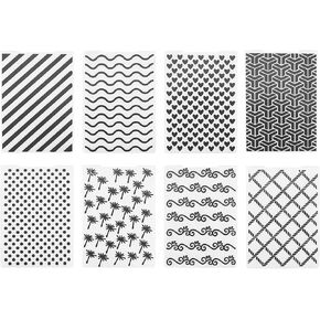 8Pcs Heart Dot Plastic Embossing Folder DIY Craft Template Molds Stamp Stencils Scrapbook Paper Cards Photo Album Making Tool Embossing Folders Handmade Art Craft Supplies Decorating Mold in Kuwait