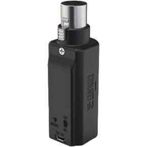 Chauvet DJ D-Fi XLR RX Wireless Compact FCC/RTTE Compliant Battery Powered Receiver with LED Indicators