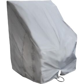 Grey Heavy Duty 600D Boat Center Console Cover Replacement for Carolina Skiff Boston Whaler Mako Excel Bay Pro Wellcraft 42H x 24L x 36W