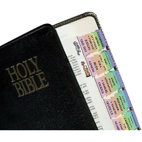 Tabbies Rainbow Noah's Ark Bible Indexing Tabs, Old & New Testaments, 80 Multi-Colored Tabs Inc 64 Books & 16 Reference Tabs (58349)