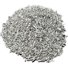 Aluminum Chop (1 Pound |) 1 Pound Aluminum Metal Shavings 99.9+% Pure by Unique Metals | Raw Aluminum Metal forfor Various Crafting, DIY Projects, and Metalworking Applications |