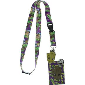 Guardians of The Galaxy Groot Lanyard with Breakaway Key Strap