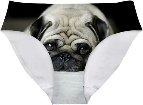 Women Animal Soft Breathable Underwear Hipster Panties Low Rise Bachelorette for Daily Party in Saudi Arabia
