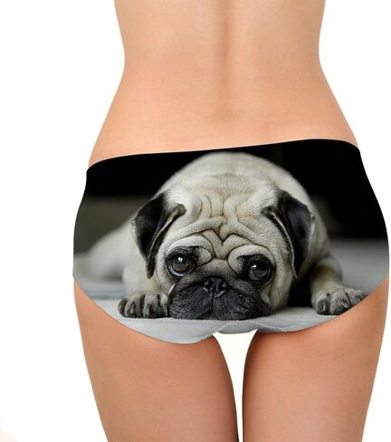 Women Animal Soft Breathable Underwear Hipster Panties Low Rise Bachelorette for Daily Party in Saudi Arabia