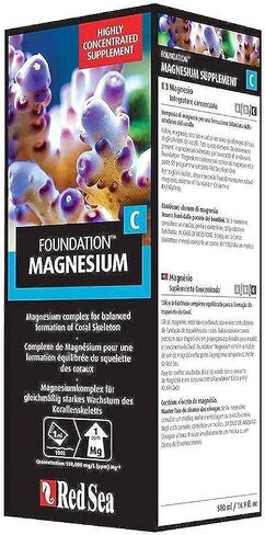 Red Sea Fish Pharm ARE22033 Reef Foundation Magnesium Supplement-C for Aquarium, 500ml (Packaging may vary) in Saudi Arabia