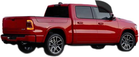 Precut Window Tint Film Front Two Door Windows Tint Film Cars Sun Blocking Protection Privacy Anti Shatter Glass 2 Ply Computer Cut Any Tint Shade for Ram 1500 Crew Cab 2019-2023 in Saudi Arabia