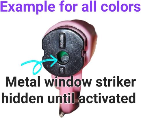 THE LITTLE BLACK BOCKS Emergency Car Window Breaker 3 in 1 seatbelt cutter glass breaker whistle keychain, Keychain tool, Car must haves, Car emergency tool, Rescue tool, escape tool (1, Orange 3in1) in Saudi Arabia