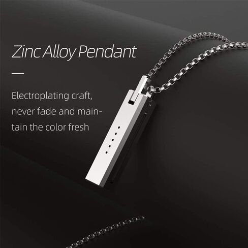 MIJOBS Necklace Compatible with Fitbit Flex 2 Band Stainless Steel Pendant Metal Jewelry Accessory for Girl Women Men in Saudi Arabia