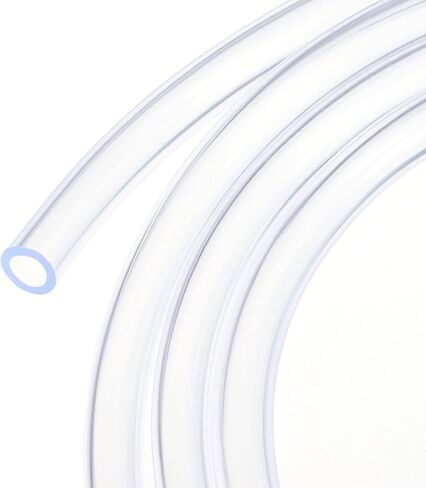 أنابيب الفينيل الشفافة - خرطوم أنبوب PVC، تنطبق على نقل المياه (4 مم معرف 6 مم OD، 6 أقدام) in Kuwait