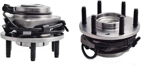 513188x2(Pair) New Front Wheel Hub & Bearing Assembly Compatible with 07-04 Buick Rainier 09-02 Trailblazer 06-02 Trailblazer EXT 09-02 GMC Envoy 06-02 Envoy XL 05-04 Envoy XUV in Saudi Arabia