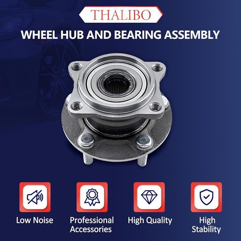 محور محمل العجلة الأمامي مناسب لـ 1999-2013 Chevy Avalanche، Express، Silverado، Suburban 1500 / GMC Savana، Sierra 1500، Yukon 1999-2013/2002-2006 مجموعة محور العجلة Cadillac Escalade 515036 in Kuwait