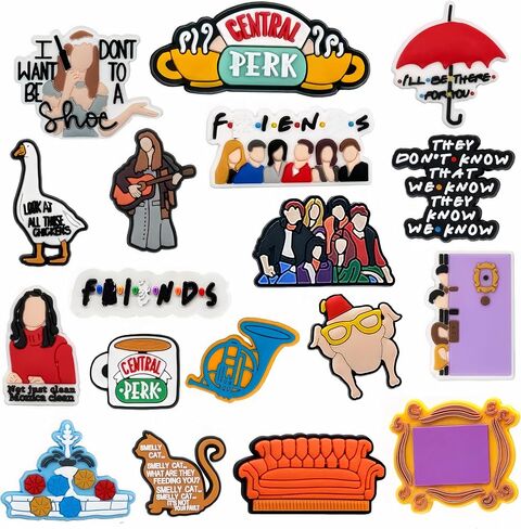 Cartoon Shoe Decoration Charms Gifts for friends and relatives on holidays, Christmas, Halloween, birthday,... in Saudi Arabia