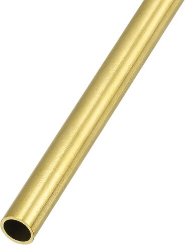 Brass Tube (7.5mm OD x 1mm Wall T x 300mm L), Straight Tubing - for Home Furnishing, Machinery, DIY Handicraft in Saudi Arabia
