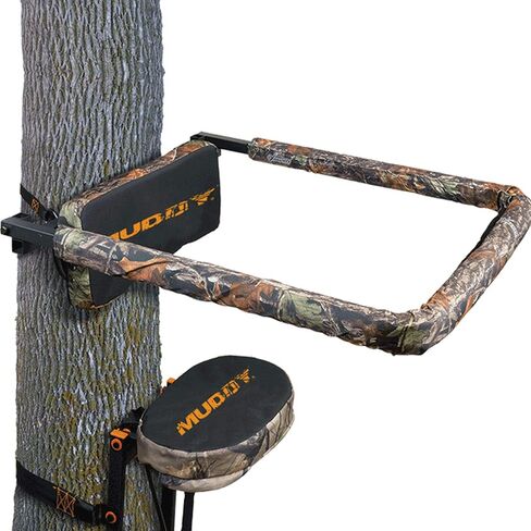 Muddy Outdoors Innovative Universal Hunting Tree Stand Reliable Flip Up Shooting Rail Rest Accessory Part (2 Pack) in Saudi Arabia