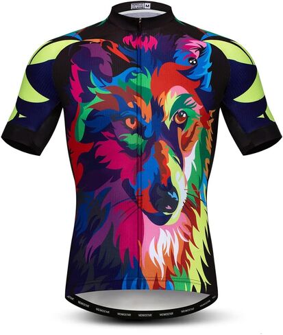 Cycling Jersey Men, Summer Anti-Sweat Bike Shirts Breathable Riding Clothing Road Team Bicycle Clothes Quick Dry S-3XL in Kuwait