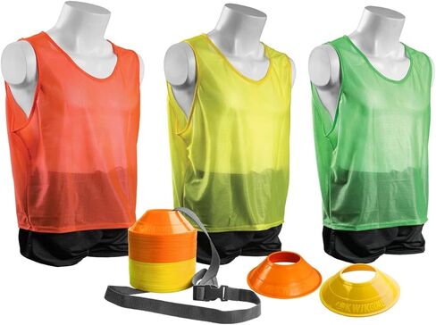 مجموعة مخروط وسترة كويك جول الصغيرة (24 سترة/50 مخروطًا) in Kuwait