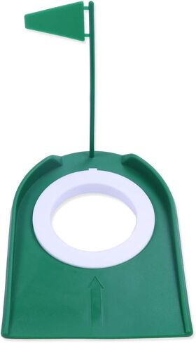 2 عبوة من كأس ممارسة الجولف، كوب تنظيم مضرب الجولف، علم الثقب الأخضر، أدوات التدريب في الأماكن المغلقة والمفتوحة in Kuwait