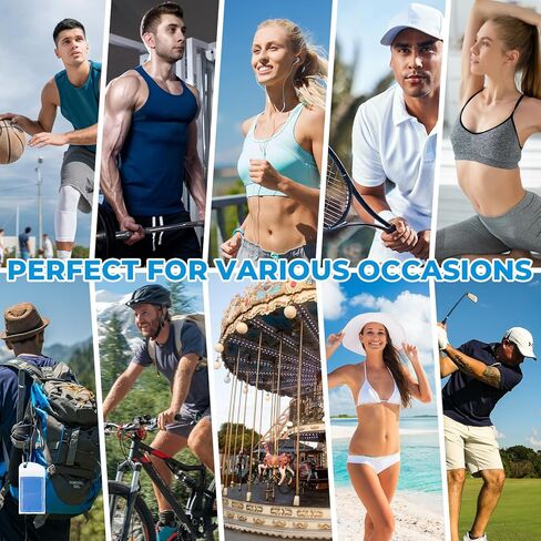 8 عبوات من مناشف التبريد للرقبة والوجه - منشفة باردة ناعمة قابلة للتنفس، منشفة العرق، منشفة باردة سريعة الجفاف للطقس الحار، التمارين الرياضية، الرياضة، اليوغا، صالة الألعاب الرياضية، المشي لمسافات طويلة، الجري، الجولف in Kuwait