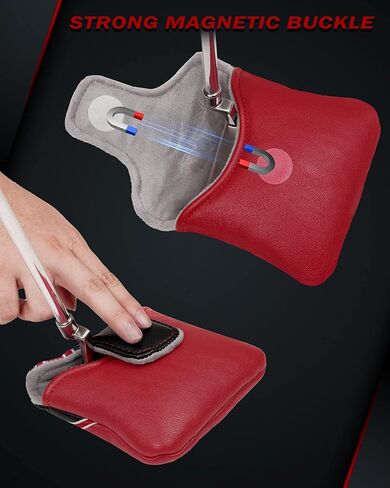 Golf Headcovers Red No.23 Golf Head Covers, 460cc Driver Head Covers for Golf Clubs, Jersey Golf Headcovers Fairway Woods and Hybrid Fit Taylormade Callaway W/ # Tags in Kuwait