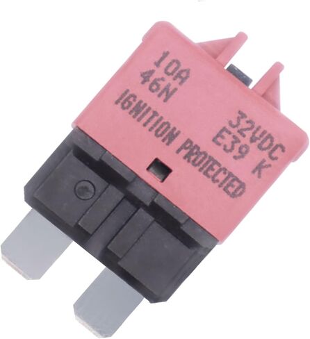 HiSport Fuse Circuit Breaker Low Profile Auto Resettable Fuse Kit E39 T3 3A للسيارات والشاحنات RV والقوارب البحرية ومحرك التصيد وATC ATO 32VDC 3A - 3 عبوات in Saudi Arabia