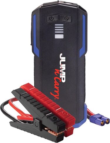 Clore Automotive JNC345 Jump-N-Carry 12 Volt Lithium Jump Starter - 4000A, 550 Start Assist Amp for up to 10-Liter Gasoline and 10-Liter Diesel Engines in Saudi Arabia