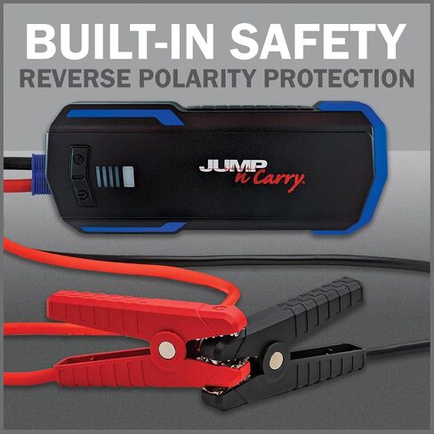 Clore Automotive JNC345 Jump-N-Carry 12 Volt Lithium Jump Starter - 4000A, 550 Start Assist Amp for up to 10-Liter Gasoline and 10-Liter Diesel Engines in Saudi Arabia