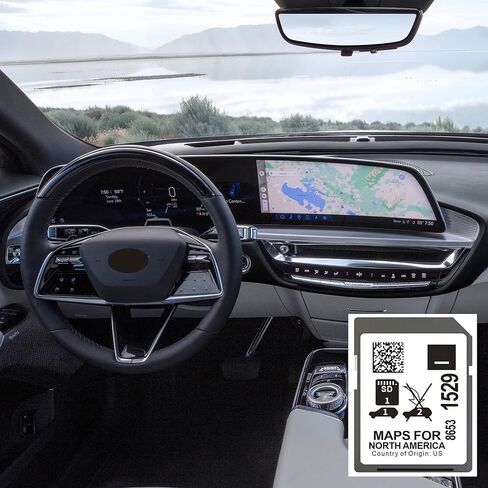 أحدث إصدار 8653 1529 بطاقة SD للملاحة متوافقة مع CT4 CT5 CT5 CT6 SilveradoI Suburban Tahoe Traverse Blazer Camaro Colorado Yukon 2019-2023 in Kuwait