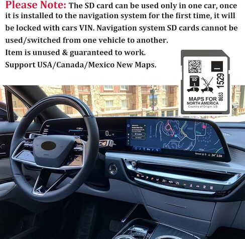 أحدث إصدار 8653 1529 بطاقة SD للملاحة متوافقة مع CT4 CT5 CT5 CT6 SilveradoI Suburban Tahoe Traverse Blazer Camaro Colorado Yukon 2019-2023 in Kuwait