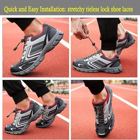 UGY Tieless Elastic Shoe Laces | No Tie Shoe Laces for Kids, Adults in Saudi Arabia