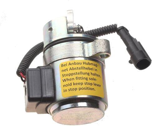 HVACSTAR Fuel Shut Off Solenoid 6686715 for Bobcat 442 863 864 873 883 A220 A300 S250 T200 Skid Steer OS in Saudi Arabia